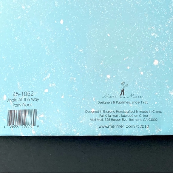 Holiday Christmas Party Decoration + Photo Prop Bundle - Picture 3 of 16